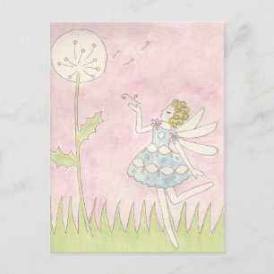 Carte Postale Dandelion Fairy