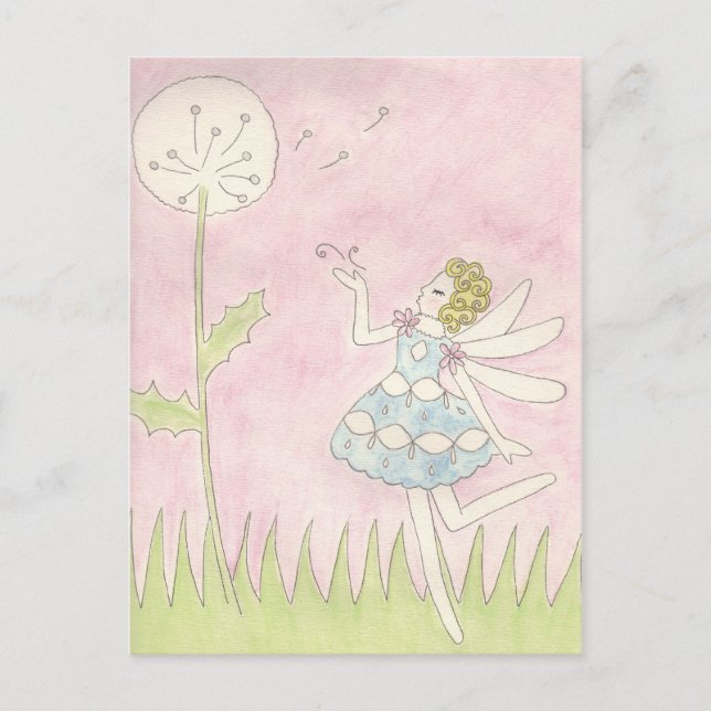 Carte Postale Dandelion Fairy (Devant)
