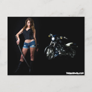 Carte Postale Dangerous Biker