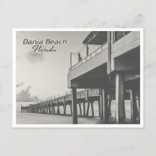 CARTE POSTALE DANIA BEACH FLORIDA