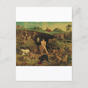 Carte Postale Daniel dans le Den des Lions