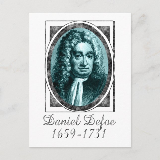 Carte Postale Daniel Defoe (Devant)