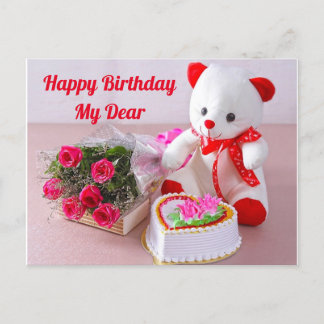 Carte postale d'anniversaire