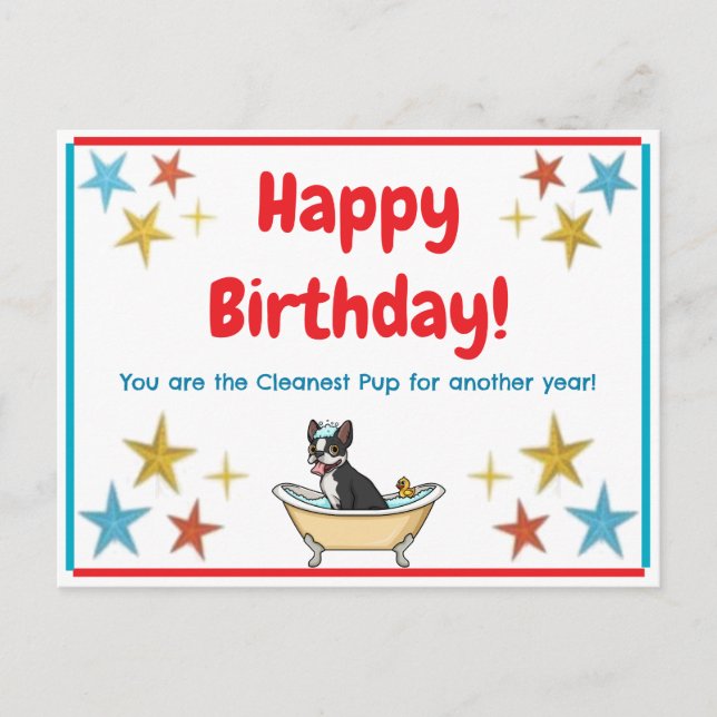 Carte postale d'anniversaire (Devant)