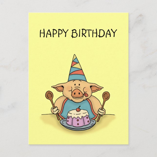 carte postale d'anniversaire de naissance (Devant)