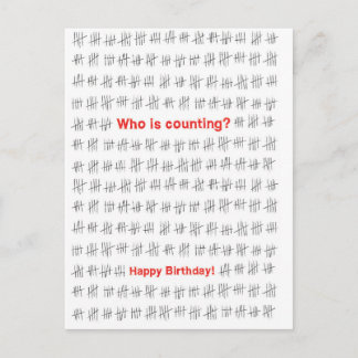 Carte postale d'anniversaire, Joyeux Anniversaire.