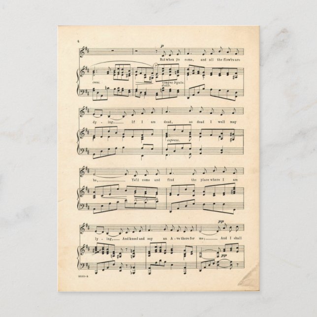 Carte Postale Danny Boy 3 (Devant)