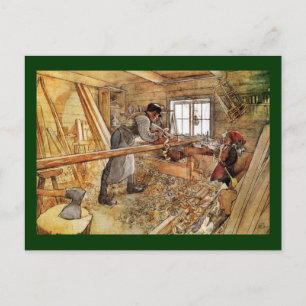 Carte Postale Dans la boutique de Capenter