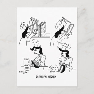 Carte Postale Dans la cuisine ADN