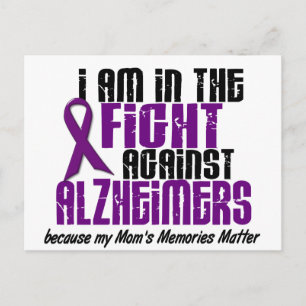 Carte Postale Dans la lutte contre la maladie d'Alzheimer MOM