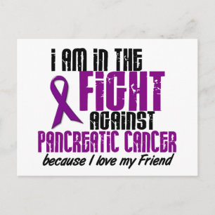 Carte Postale Dans la lutte contre l'AMI du cancer du pancréas