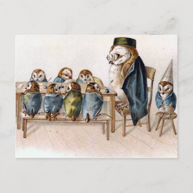 Carte Postale Dans la poursuite de la connaissance (Devant)