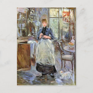 Carte Postale Dans la salle à manger de Berthe Morisot