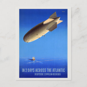 Carte Postale Dans l'affiche de Deux Days Across the Atlantic Vi