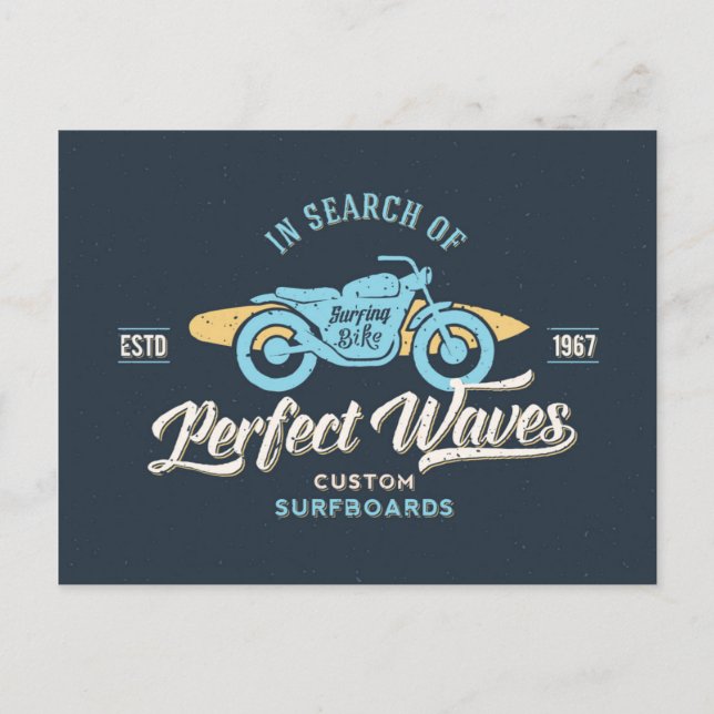 Carte Postale Dans l'affiche de Search Of Perfect Waves (Devant)