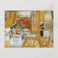 Dans l'atelier avec maman