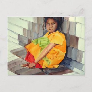 Carte Postale dans le tour de briques