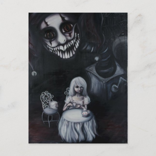 Carte postale "Dans les vêtements de mouton" (Devant)