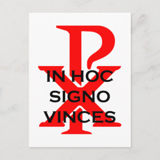 Carte Postale Dans Signo hoc Vinces