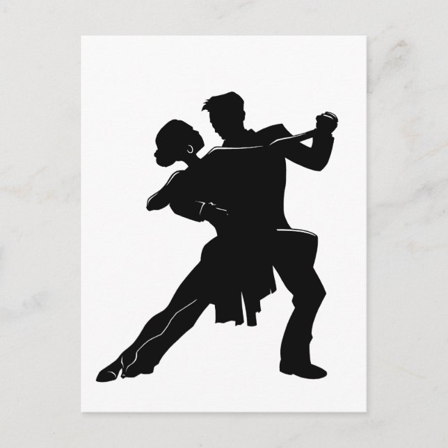 Carte Postale Danse (Devant)