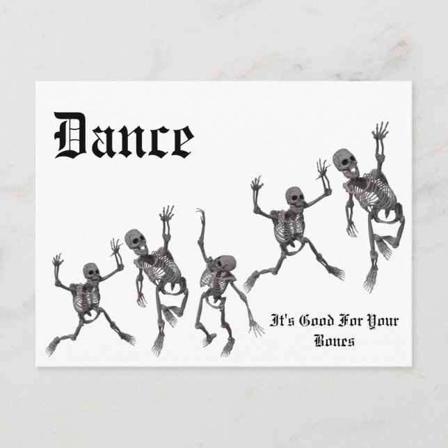 Carte Postale Danse (Devant)