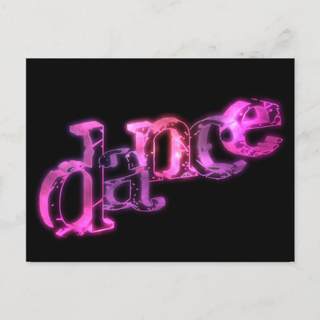 Carte Postale Danse 02 (Devant)