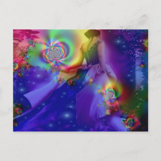 Carte Postale Danse à travers les étoiles