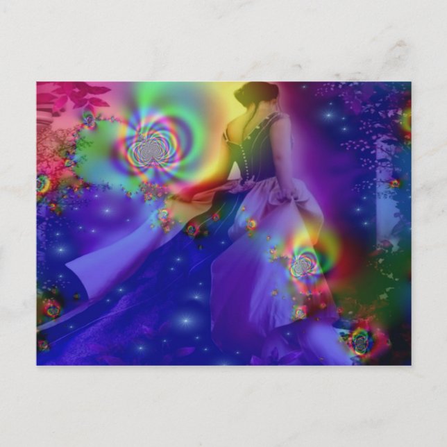 Carte Postale Danse à travers les étoiles (Devant)