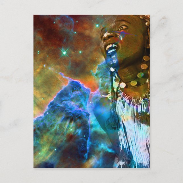 Carte Postale Danse cosmique (Devant)