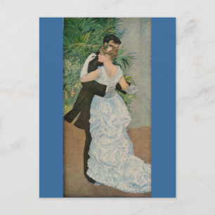 Carte Postale Danse dans la ville de Pierre-Auguste Renoir (1883