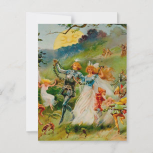 Carte Postale “Danse de la fée” par ES Hardy