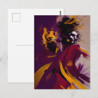 Danse de l'esprit – Figure abstraite expressive