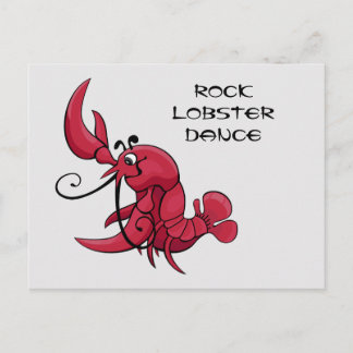 Carte Postale Danse du homard de roche