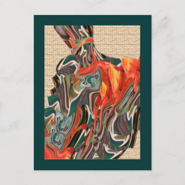 Carte Postale Danse espagnole 2 (Devant)