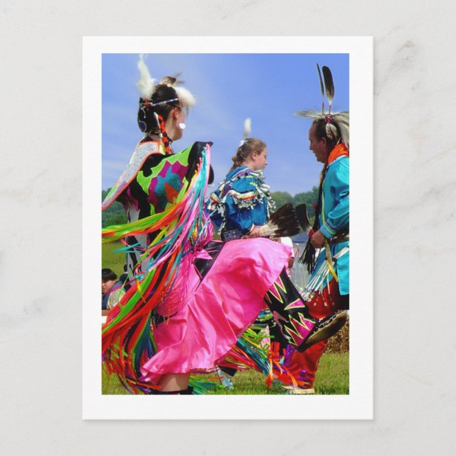 Carte Postale Danse indienne (Devant)