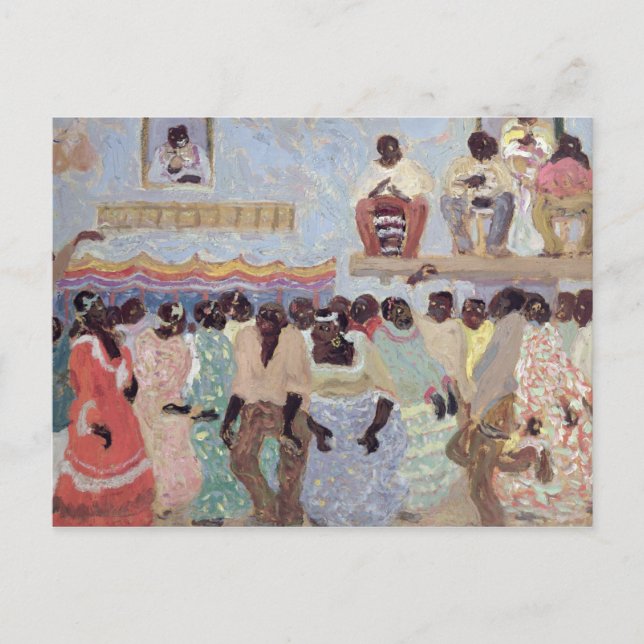 Carte Postale Danse Negro (Devant)