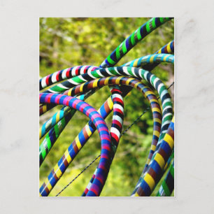 Carte Postale Danse polynésienne Hooping dans le style