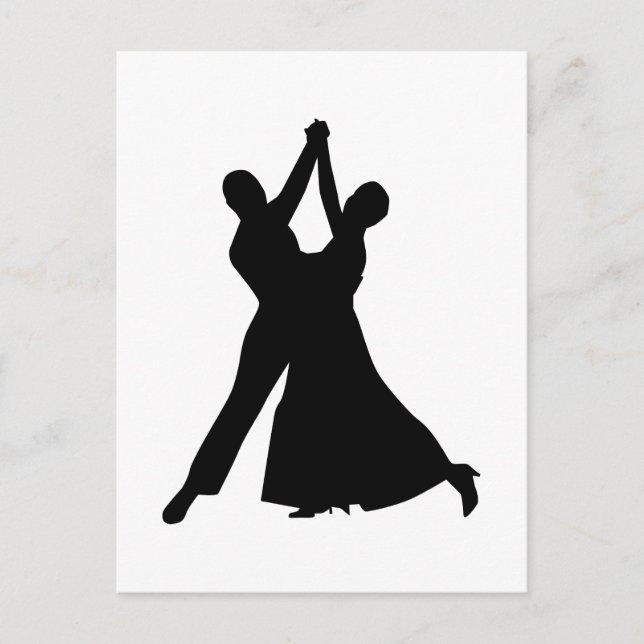 Carte Postale Danse standard (Devant)