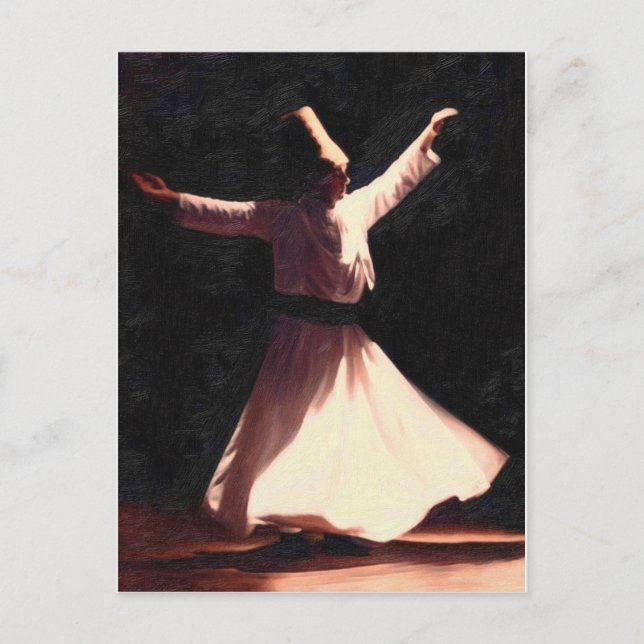 Carte Postale danse sufi (Devant)