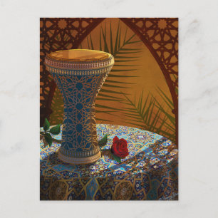 Carte Postale Danse Tambour En Direct !