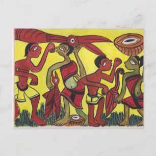 Carte Postale Danse tribale