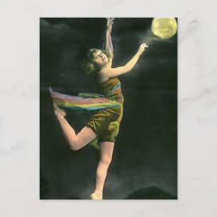 Carte Postale Danser au clair de lune
