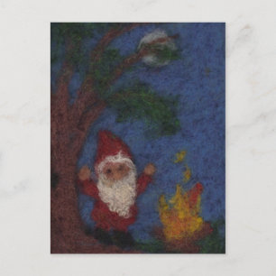 Carte Postale Danser autour du feu