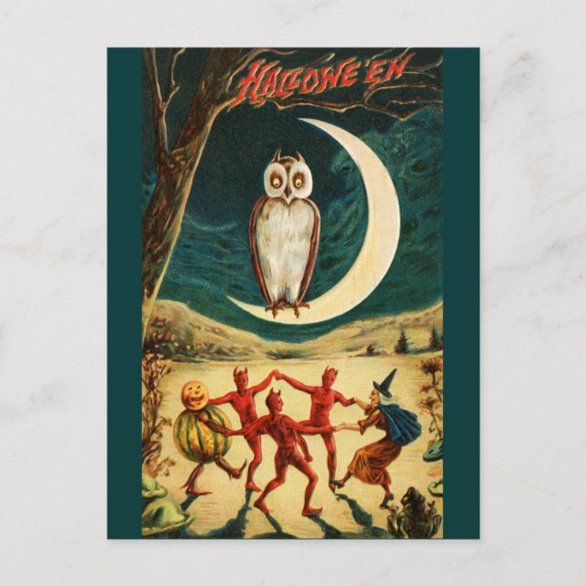 Carte Postale Danser sous la Lune (Devant)