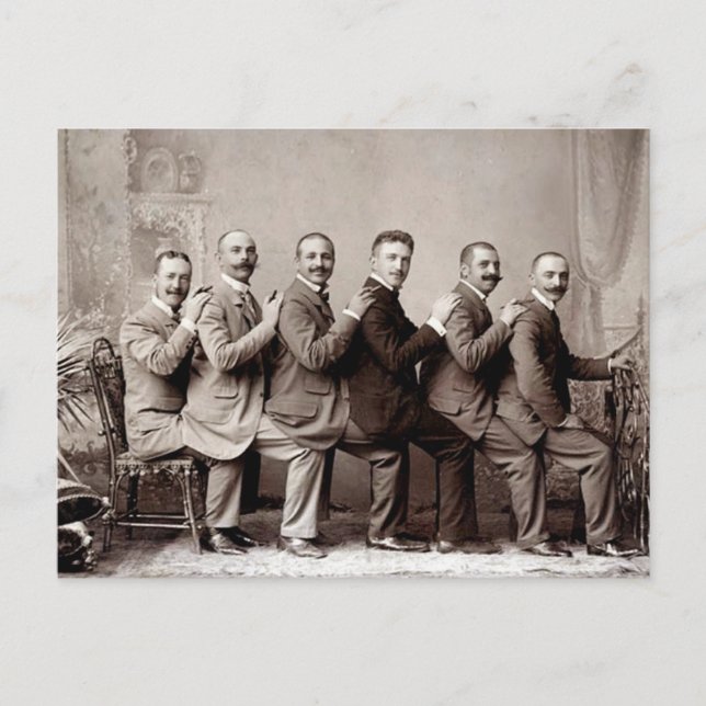 Carte Postale Danser sur les genêts victoriens (Devant)