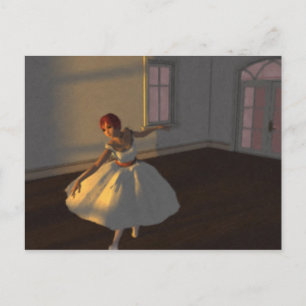 Carte Postale Danseur dans la grande salle