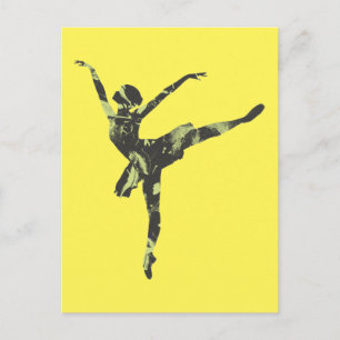 Carte Postale Danseur de ballet moderne danse moderne