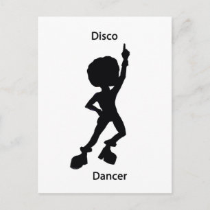 Carte Postale Danseur Disco