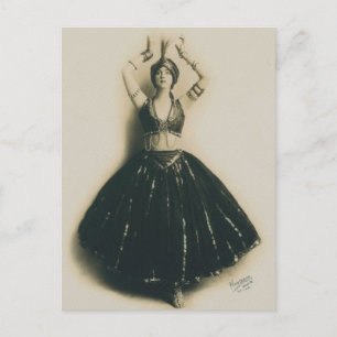 Carte Postale Danseur vintage