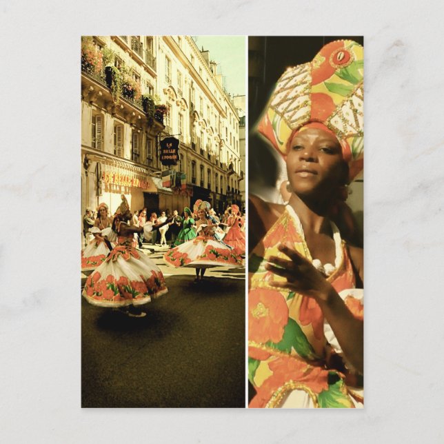 Carte Postale danseurs (Devant)